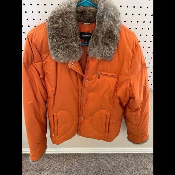 Ellen Tracy Duck Down Puffer Jacket with Chinese Rabbit Fur Collar and Sleeves - Picture 5 of 13